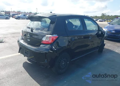 2021 Mitsubishi Mirage Carbonite Edition/Es/Le из США, поврежденный, VIN ML32AUHJ1MH008709